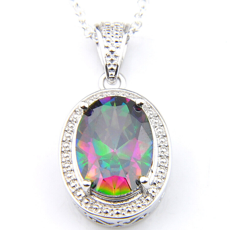 Rainbow Crystal Pendant