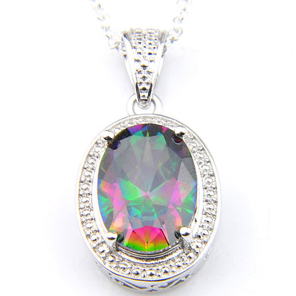 Rainbow Crystal Pendant