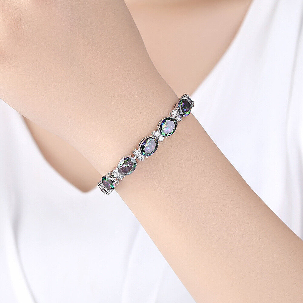 Rainbow Crystal Bracelet