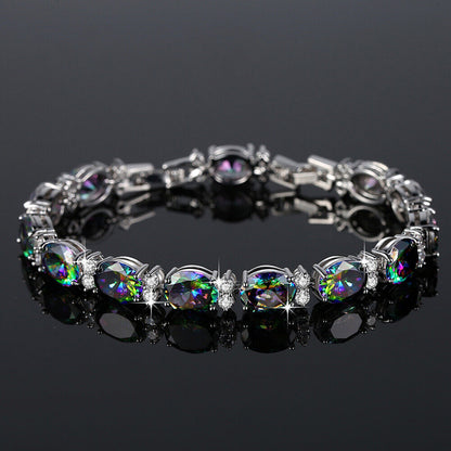 Rainbow Crystal Bracelet