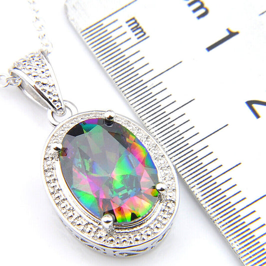 Rainbow Crystal Pendant